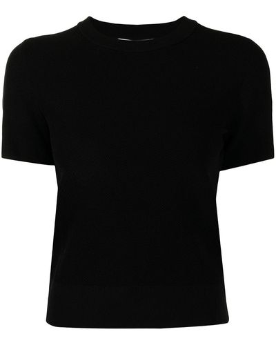 Michael Kors T-shirt Met Logoband - Zwart
