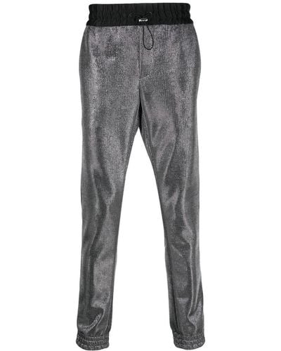 Philipp Plein Drawstring Track Trousers - Grey