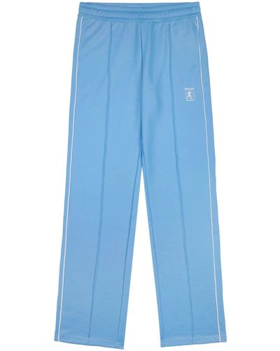 Sporty & Rich Pantalones de chándal Runner con logo - Azul