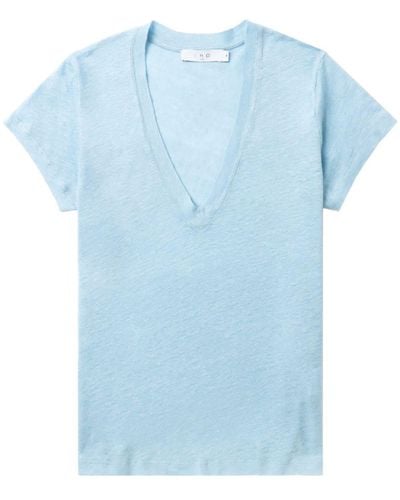 IRO Rodeo Linen T-shirt - Blue