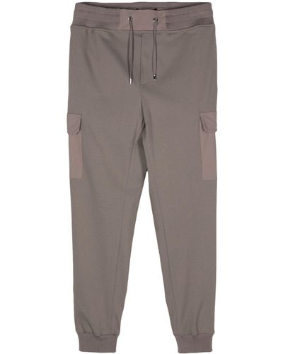 Moorer Enrich Straight-leg Cargo Trousers - Grey