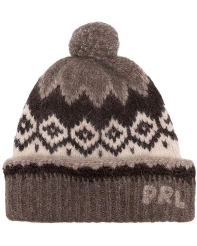 Polo Ralph Lauren Brush Alpaca Hat Accessories - Brown