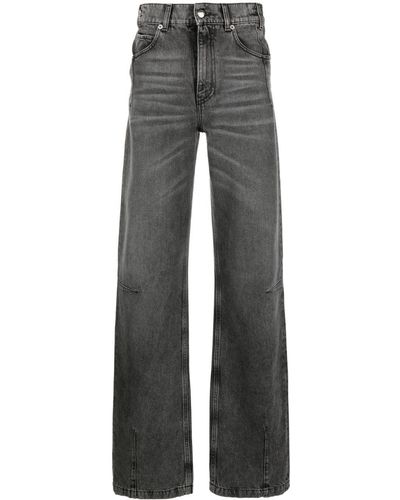 DARKPARK High-waist Wide-leg Jeans - Grey