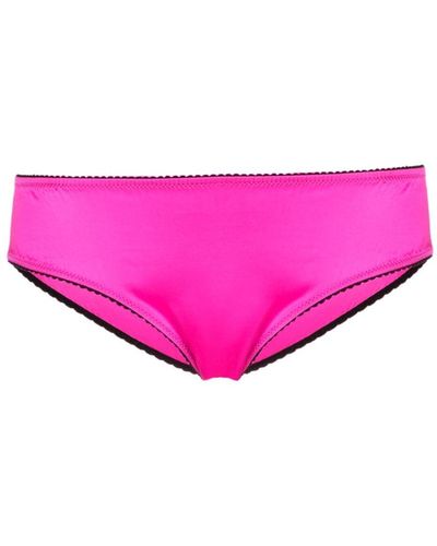 Dolce & Gabbana Slip vita media - Rosa