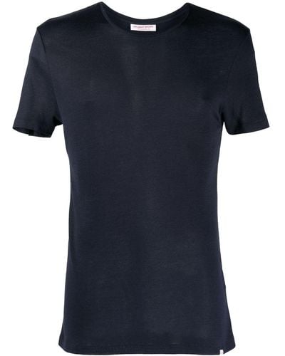 Orlebar Brown Ob-t Cotton-cashmere T-shirt - Black