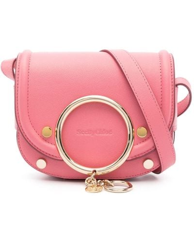 See By Chloé Mara Leather Mini Bag - Pink