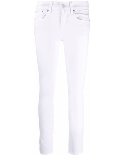 Polo Ralph Lauren Mid-rise Skinny Jeans - White
