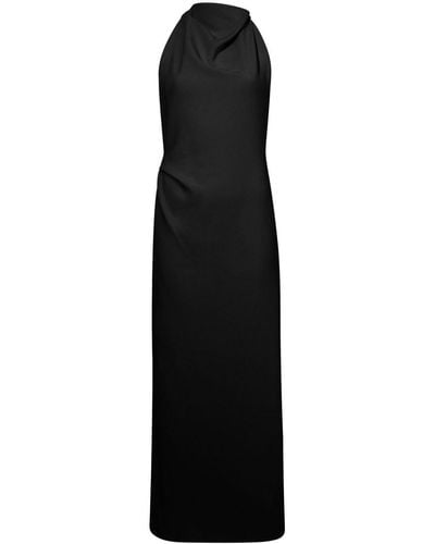 Proenza Schouler Selena Twist-detail Maxi Dress - Black