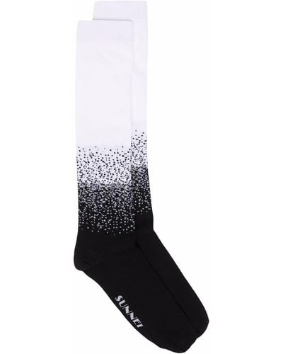 Sunnei Gradient-effect Socks - Black