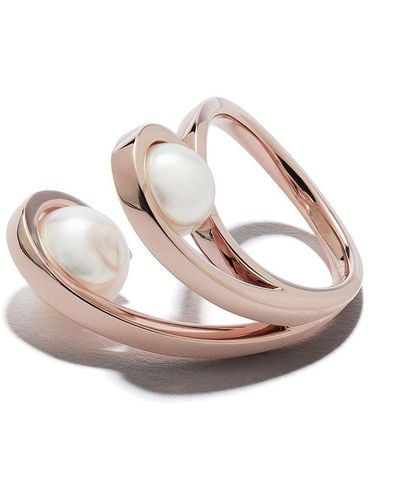 Tasaki 18kt Roségouden Atelier Aurora Ring - Roze