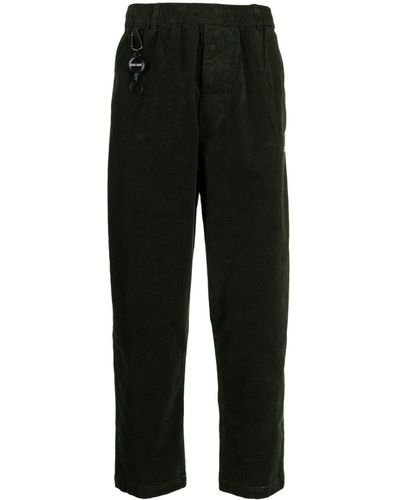 Izzue Straight-leg Cotton Pants - Black