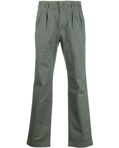 Rossignol Pleat-detail Chino Trousers - Grey