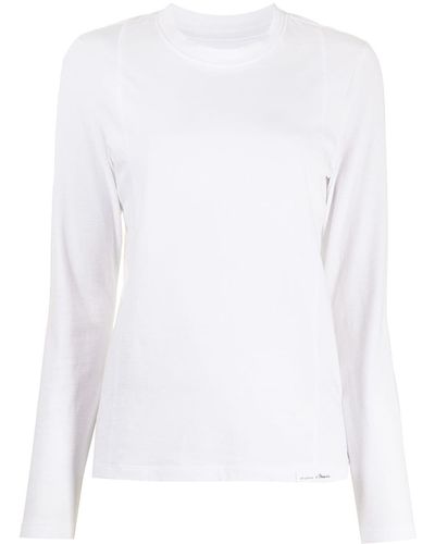3.1 Phillip Lim Camiseta de manga larga - Blanco