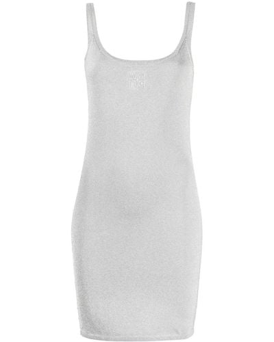 Alexander Wang Fijngebreide Mini-jurk - Wit