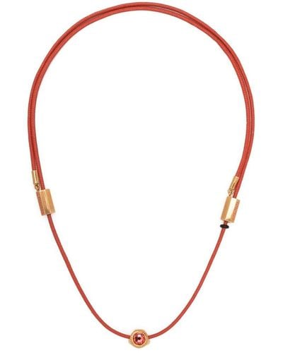 Versace Halskette mit Medusa-Anhänger - Mehrfarbig