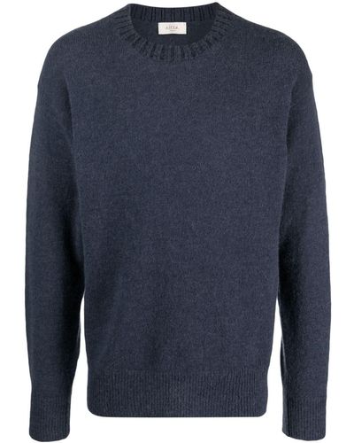 Altea Crew-neck Long-sleeve Sweater - Blue