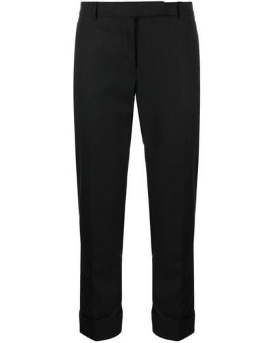 Thom Browne Cropped Tailored Trousers - Black