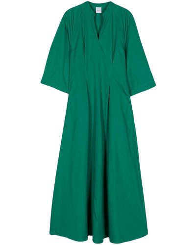 Aspesi Cotton midi dress - Grün