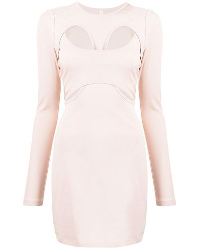 Dion Lee Breathable T-shirt Dress - Pink
