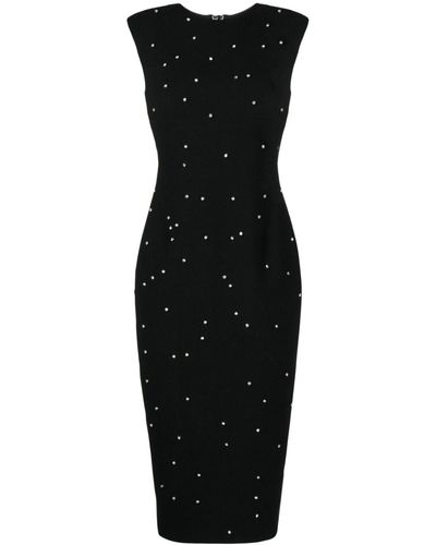 Rachel Gilbert Aliyah Studded Sleeveless Dress - Black