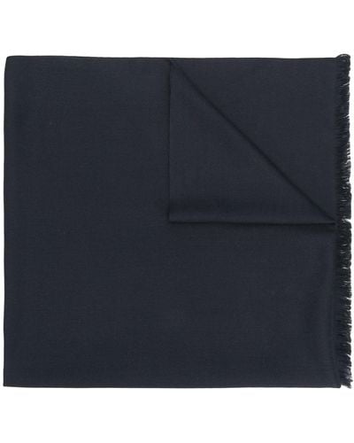 N.Peal Cashmere Pashmina Stole Scarf - Blue