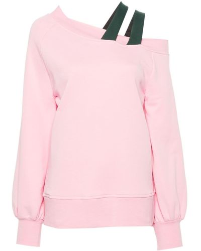Ioana Ciolacu Sonia Drop-shoulder Sweatshirt - Pink