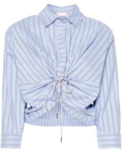 Liu Jo | Camicia motivo righe | female | BLU | 42