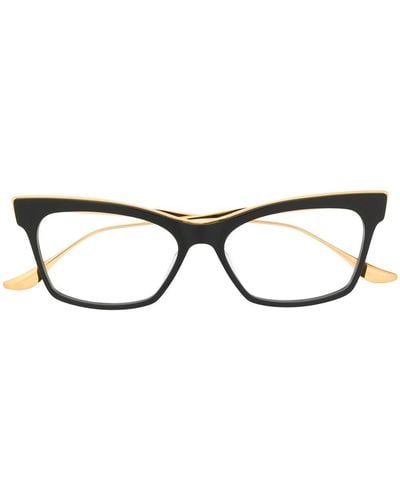 Dita Eyewear Cat-eye Glass Frames - Black