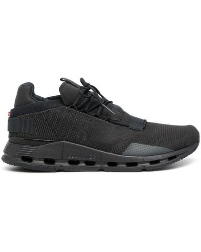 On Shoes Cloudnova Low-top Sneakers - Black