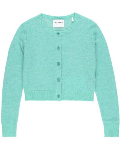 Isabel Marant Cardigan Nity con bottoni - Blu