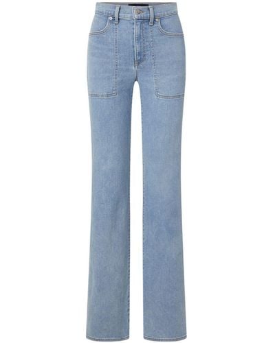 Veronica Beard High Waist Jeans - Blauw