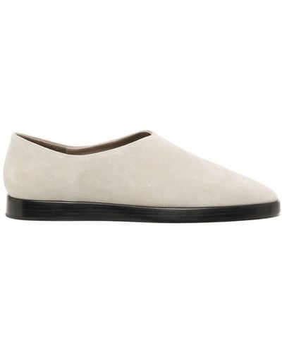Fear Of God Almond-toe Calf-leather Loafers - White
