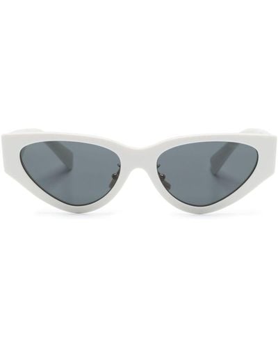 Miu Miu Sonnenbrille mit Cat-Eye-Gestell - Grau