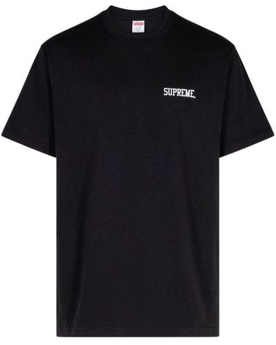 Supreme Fighter Cotton T-shirt - Black