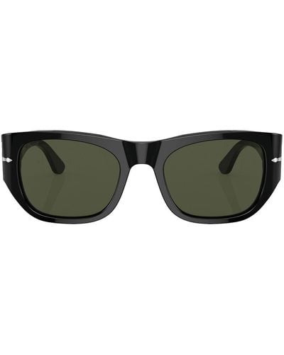 Persol Square-frame Tinted Sunglasses - Green