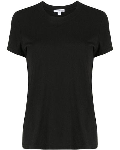James Perse Crew Neck T-shirt - Black