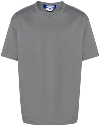 Junya Watanabe T-Shirt mit Rundhalsausschnitt - Grau