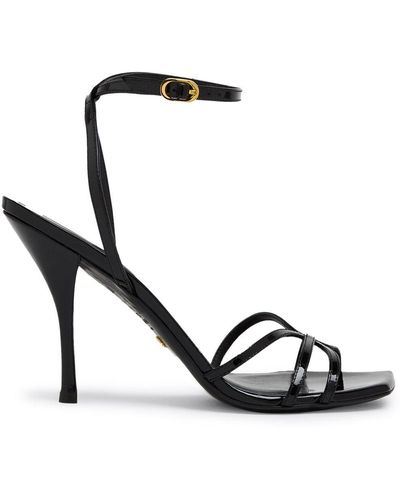 Stuart Weitzman Sandales à talon haut - Noir