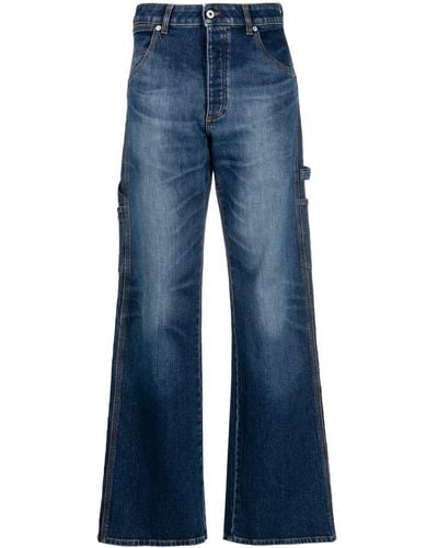 Heron Preston Ex-ray Carpenter Wide-leg Jeans - Blue