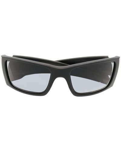 Oakley Rectangle-frame Tinted Sunglasses - Black