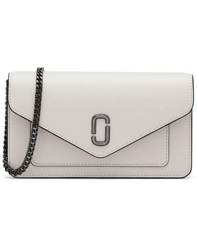 Marc Jacobs The Longshot Leather Bag - Gray