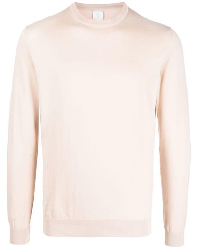Eleventy Long Sleeved Sweater - Natural