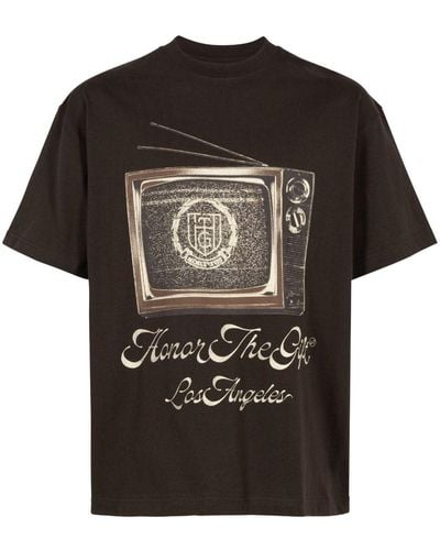 Honor The Gift TV T-Shirt - Schwarz