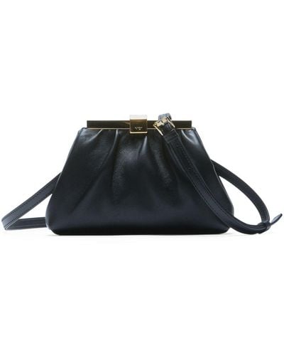 N°21 Puffy Jeanne Leather Mini Bag - Black