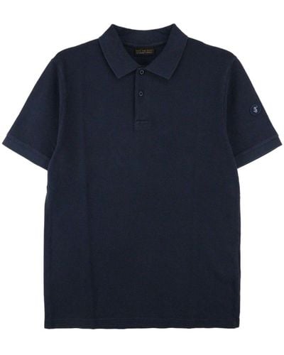 Save The Duck Orio cotton polo shirt - Blau