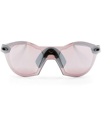 Oakley OO9098 Sonnenbrille mit rundem Gestell - Lila