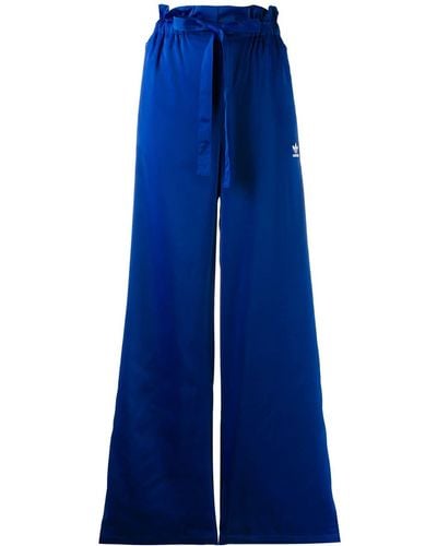 adidas Wide-leg Track Pants - Blue
