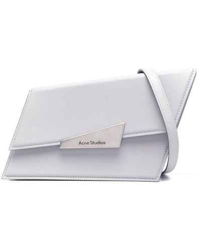 Acne Studios Mini Distortion Handbag - White