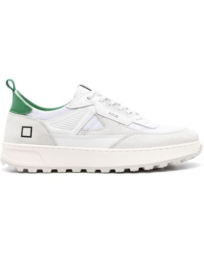 Date Kdue Panelled Sneakers - White