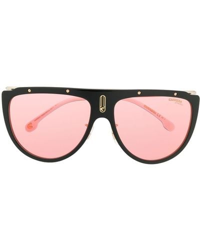 Carrera Pilot-frame Sunglasses - Pink